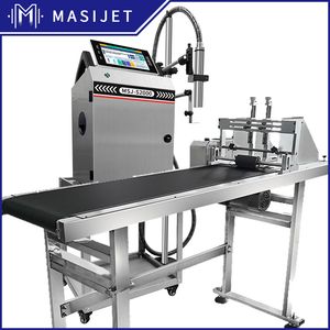 Automatic Batch Code Printing Machine Continuous Inkjet Printer Online Cij Expiration Date Cable Inkjet Printer