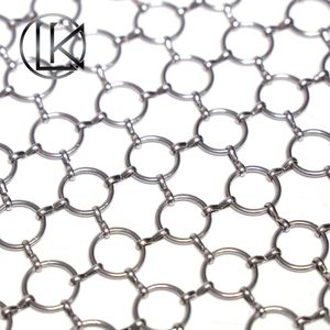 High Quality Flexible 304 Stainless Steel Interlocking Ring Mesh for Balcony Protection