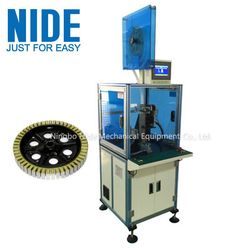 Automatic BLDC Wheel Hub Motor Stator Slot Insulation Paper Inserting Machine