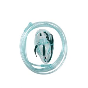 Medical Disposable Plastic Transprant Oxygen Mask For Adult Child Patient