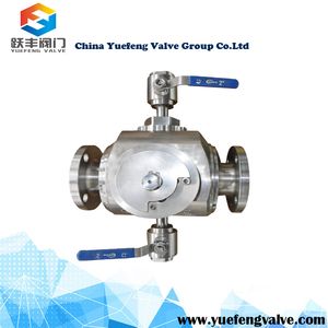 150lb 2'' Stainless Steel Piping Pig Launcher Valve Control Valve