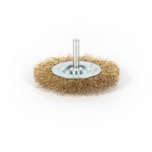 Heavy-Duty Crimped Wire Wheel Brushes with Durable Shank