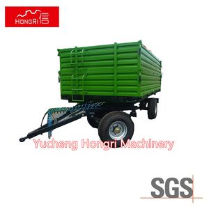 Doulble Axle Farm Tipping Trailer