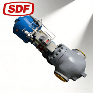 Stainless Steel High Pressure Pneumatic Control Valve with Positioner