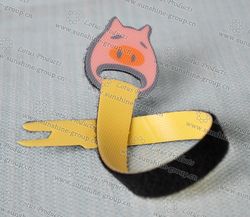 100% High Quality Colorful Polyester Hook & Loop Fastener Cable Tie
