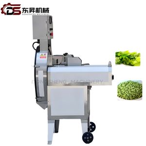 Dual-Inverter Vegetable Cutting Machine Automatic Vegetable Chopper Multifunctional Root Leafy Vegetable Processing Equipment