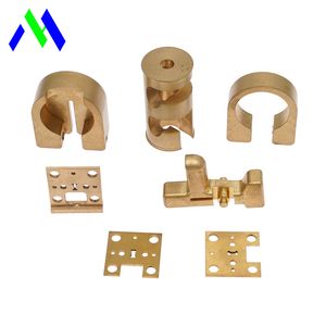 Custom 5 Axis CNC Machining Services Brass Parts Hardware