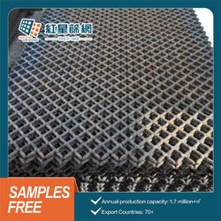 Durable 65mn Manganese Steel Welded Vibrating Screen Mesh for Mining