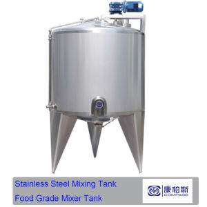 5000L SS316L Sanitary Stainless Steel Fermenting Mixing Tank with Dimple Jacket