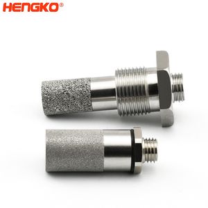 Stainless Steel Custom Sintered Porous Metal Sensor Housings: Protecting Temperature Humidity IoT Sensor Probes for Digital Controllers