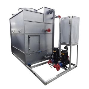 Factory Hybrid Combined Flow Closed Loop Water Mini Cooling Tower for Autoclave Sterilizer Pasteurizer Food Processing Pharmaceutical Industry