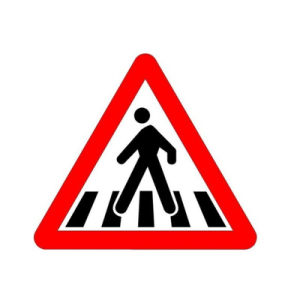 Metal Aluminum Warning Traffic Road Signs for Road Safety