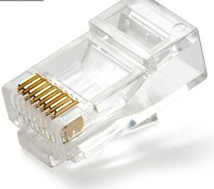 CAT6 RJ45 Connector Plug Connector 8pin RJ45 Modular Plug