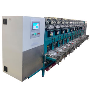 Lab Textile Machinery Single End Vertical Yarn Sizing Machine for Samll Spinning Production Line with 2, 4, 8, 12 Spindles
