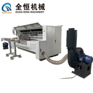 Fully Automatic Box Maker Corrugated Cardboard Carton Box Making Machine