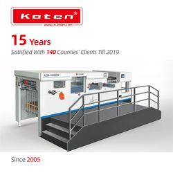 Automatic Die Cutter Machine with Auto. Stripping.