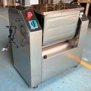 15kg/25kg/50kg/75kg/100kg/150kg Stainless Steel Flour and Dough Mixer Vertical Silent Pizza Dough Mixer Low Noise Flour Mixer