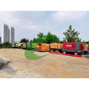 Atlas Copco Portable Air Compressor Sullair Used Portable Air Compressor Kaishan Zhigao Diesel Engine Wheel Mobile Screw Air Compressor