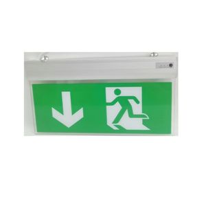 Aluminum 220-240V 180 Minutes Emergency Time LED Emergency Exit Sign Light