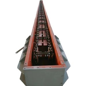 Cement Plant Scraper Conveyor for Clinker/Fly Ash, High Temperature Resistance