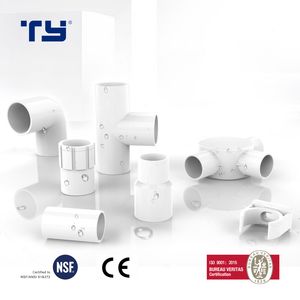 PVC-U Insulating Electrical Conduit Pipe Joint Fittings