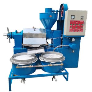 800kg/h Big capacity vacuum filtering automatic sunflower cotton seeds peanut baobab soybean olive avocado cold oil making mahicne combined screw oil press