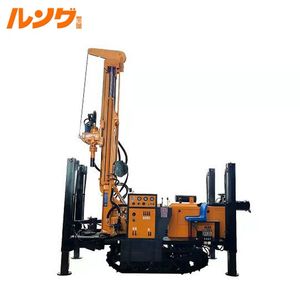 400 Meters Rock Drilling Machine Air Crawler Water Well Drilling Rigs