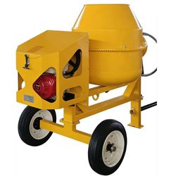 600L 700L 800L Project Uses a Movable Diesel Cement Mortar Concrete Mixer