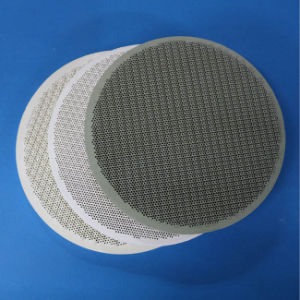Circular Porous Infrared Cordierite Plate Ceramic Honeycomb for BBQ Burner