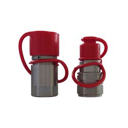 Naiwo 1/2NPT Quick Coupler Coupling Flat Face Loader Quick Connector (steel)