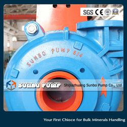 Sunbo Mineral Processing Mining Centrifugal Slurry Pump