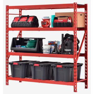 Heavy Duty Garage Metal Stacking Storage Rack Welded Steel Wire Shelving