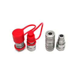 Naiwo Qrc Non-Spill Flat Face Quick Coupler Quick Release Coupling Nipple