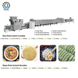 EV Commercial Full Automatic Noodle Instant Noodles Making Facility Production Line