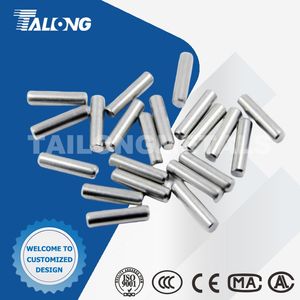 Industrial Grade Dowel Pin and Threaded Head Pin Set with Corrosion-Resistant Yellow Zinc