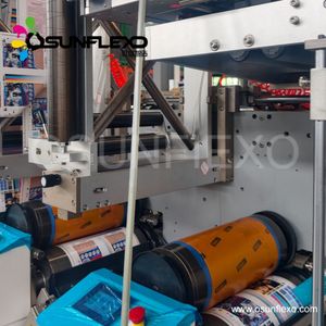 Multifunctional Flexo Printing Machine with Quick Change Sleeve for Fast Job Setup