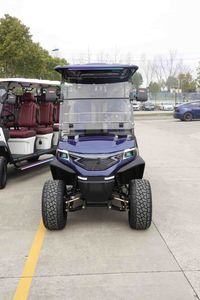 4+2 Seats CE Certification Electric Golf Cart with Lithium Batteries for Golf Course