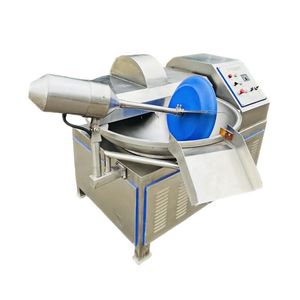 Food Machine Meat Grinder Food Processing Machine Meat Bowl Cutter Meat Cutting Machine in SUS304 Stainless Steel
