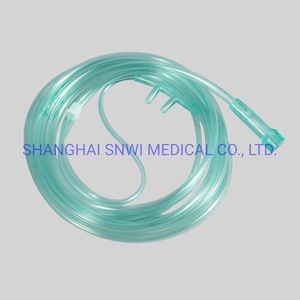CE & ISO Disposable Medical Supply PVC Nasal Oxygen Cannular for Hospital Use