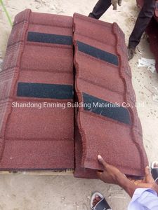 Roman Sunshine Stone Coated Metal Roof Angle Tile Roof Tile