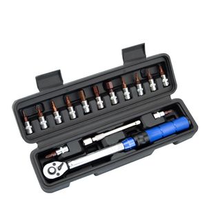 1/4 Inch Preset Adjustable Torque Wrench Kit High Precision Small Ratchet Torque Wrench for Bicycle Bike Repair