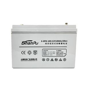 Chinese Powerful Supplier 12V 100ah Maintenance Free Battery Communication Equipment Deep Cycle Np Series Energy Storage Lead-Acid Batteries