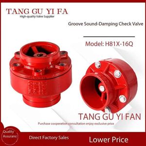 Grooved Muffler Check Valve for Hydraulic Fire Protection Systems