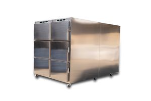 Heavy-Duty Body Mortuary Freezer - Stainless Steel for Mortuaries & Hospitals
