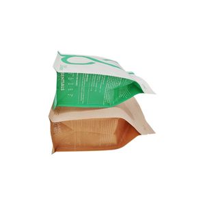 Custom Coated Kraft Paper Bag for Liquid Resistance in Oil Packaging
