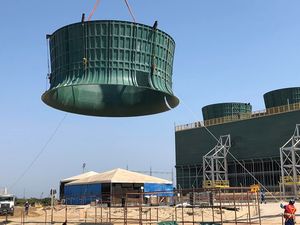 FRP Cooling Tower Fan Stacks /Fan Cylinders