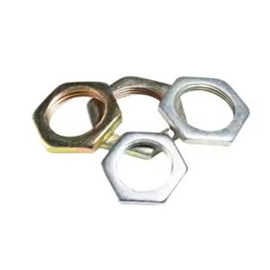 High Precision Flat Hexagonal Thin Nut Aerospace Bolts Nuts Fastener