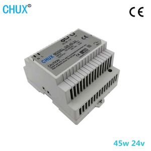DIN Rail Single Output 45W DC 24V SMPS 2A Dr45W Switching Power Supply