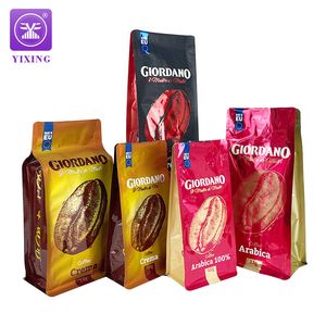Yixing Side Zipper for Coffee Beans Bag with Valve