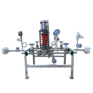 High-Efficiency Low Temperature Cryogenic Pressure Control Skid for Industrial Use